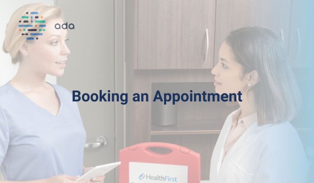 Booking an Appointment