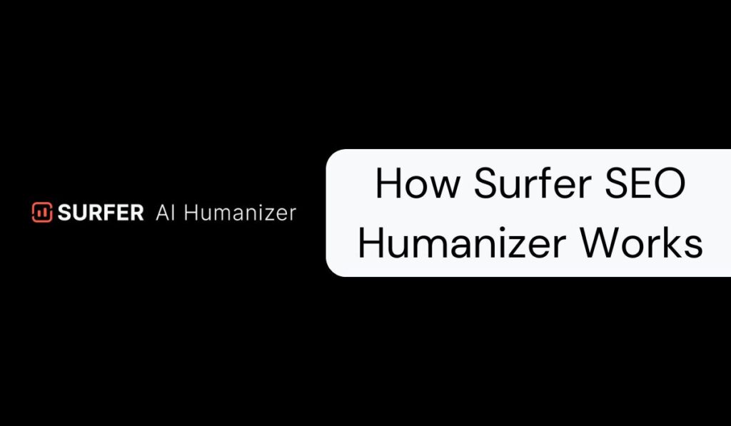How Surfer SEO Humanizer Works
