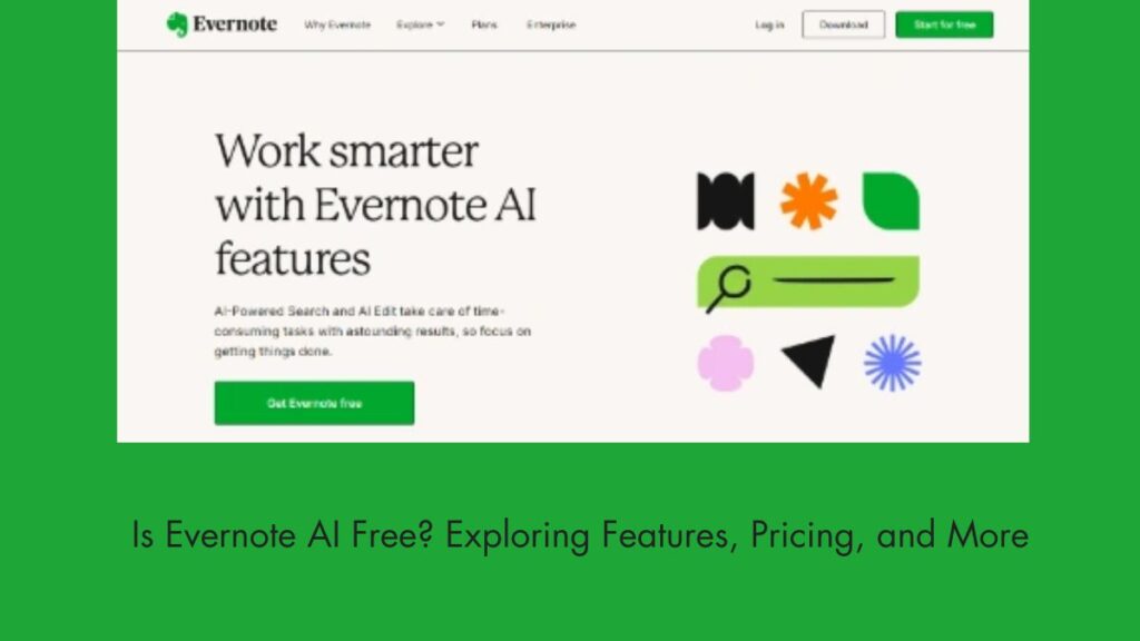 Is Evernote AI Free